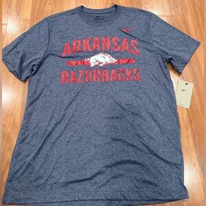 NWT Nike Arkansas Razorbacks t-shirt.‎